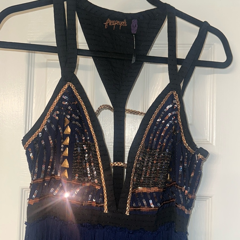 “Vintage” Free People Navy dress